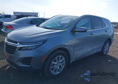 2024 Chevrolet Equinox Awd 2Fl из США, поврежденный, VIN 3GNAXTEG8RS213069